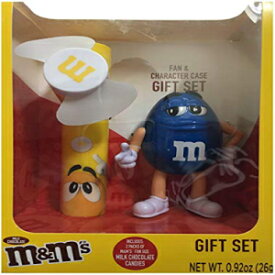 M&Ms ファン＆キャラクターケース ギフトセット (ブルー) M&Ms Fan & Character Case Gift Set (Blue)