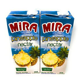 マリ プレミアム トロピカル パイナップル ネクター 33.8オンス (1 リットル)、2 パック Mari Premium Tropical Pineapple Nectar 33.8oz (1 Liter), 2 Pack