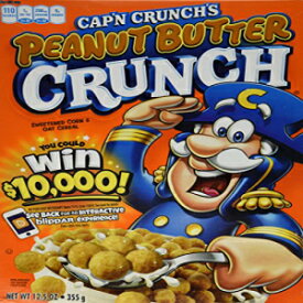 クエーカー キャップンクランチ ピーナッツバター、12.5オンス Quaker Cap'n Crunch Peanut Butter, 12.5 oz