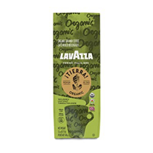 12 Oz (Pack of 6), ¡Tierra! Organic Ground, Lavazza ¡Tierra! Usda Organic Ground Coffee Premium Blend Authentic Italian, 100% Arabica Blended And Roasted in Italy, Value Pack, USDA Organic, 100% Sustainable G