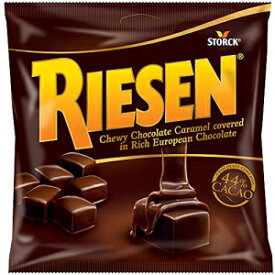 リーゼン チョコレートで覆われた噛み応えのあるキャラメルキャンディ、2.72オンス（12個パック） Riesen Chocolate Covered Chewy Caramel Candy, 2.72 Oz (Pack of 12)