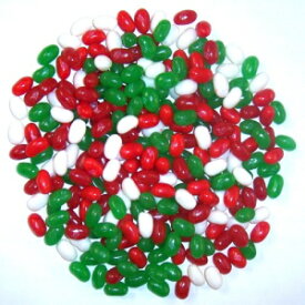 Scott's Cakes クリスマスミックス ジェリーベリー ジェリービーンズ 1ポンド透明チェロバッグ入り Scott's Cakes Christmas Mix Jelly Belly Jelly Beans in a 1 Pound Clear Cello Bag