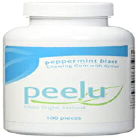 the Peelu Co. チューインガム、ペパーミント、100 個 the Peelu Co. Chewing Gum, Peppermint, 100-Count