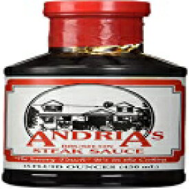 15液量オンス（1パック）、アンドリアズステーキソース 15 Fl Oz (Pack of 1), Andria's Steak Sauce