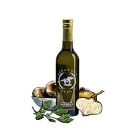 サラトガオリーブオイルカンパニーコリアンダーとローストオニオンオリーブオイル200ml（6.8oz） Saratoga Olive Oil Co. Saratoga Olive Oil Company Cilantro and Roasted Onion Olive Oil 200ml (6.8oz)