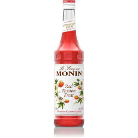 モナン レッド パッション フルーツ シロップ、1 リットル Monin Red Passion Fruit Syrup, 1 Liter