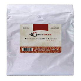 Javataza Coffee French Vanilla Decaf Coffee 5lb. - Fairly Traded, Naturally Shade Grown (Whole Bean)