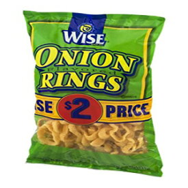 Wise オニオン リング 4.75 オンス バッグ 3 個パック by Wise Wise Onion Rings 4.75 Ounce Bag Pack of 3 by Wise
