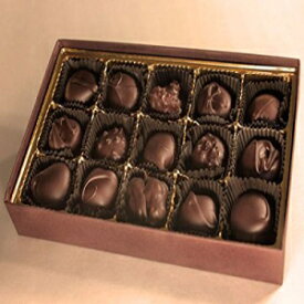 ギルバート チョコレートのベリー ベスト アソートメント - ダークチョコレートで覆われたクリーム、ナッツ、キャラメルの 7.5 オンスの詰め合わせ Gilbert Chocolates' Very Best Assortment - 7.5 ounces assortment of our dark chocolate covered