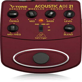 Behringer V-Tone Acoustic Driver DI ADI21 アンプモデラー/ダイレクトレコーディングプリアンプ/DIボックス Behringer V-Tone Acoustic Driver DI ADI21 Amp Modeler/Direct Recording Preamp/DI Box