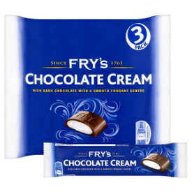 フライズ チョコレートクリーム 3 x 49g Fry's Chocolate Cream 3 x 49g
