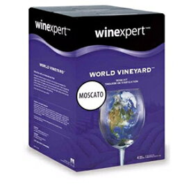 中西部の自家醸造およびワイン製造用品 カリフォルニア モスカート (ワールド ヴィンヤード) ワイン材料キット Midwest Homebrewing and Winemaking Supplies California Moscato (World Vineyard) Wine Ingredient Kit