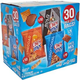 Chex Mix Classics スナックミックス、1.75 オンス (30 個パック) Chex Mix Classics Snack Mix, 1.75 Ounce (Pack of 30)