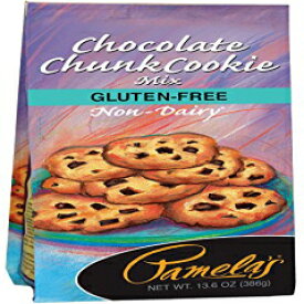 Pamela's Products グルテンフリークッキーミックス、チョコレートチャンク、13.6オンスユニット（6個パック） Pamela's Products Gluten Free Cookie Mix, Chocolate Chunk, 13.6 Ounce Unit (Pack of 6)