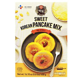 韓国の甘いパンケーキミックス、ホットク (14.10 オンス) By Beksul (オリジナル、3 パック) Korean Sweet Pancake Mix, Hotteok (14.10 oz) By Beksul (Original, 3 Pack)