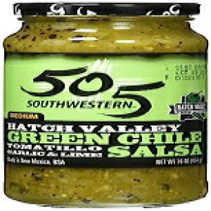 1|hi1pbNjA505TEXEFX^nb`o[O[`TTig}eB[WAK[bNACji16IXj 1 Pound (Pack of 1), 505 Southwestern Hatch Valley Green Chile Salsa (Tomatillo,