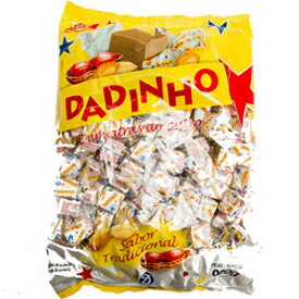 Dadinho - ピーナッツ キャンディ - 31.75 オンス (01 個パック) | ドーセ デ アメンドイム - 900g Dadinho - Peanut Candy - 31.75 Oz (PACK OF 01) | Doce de Amendoim - 900g
