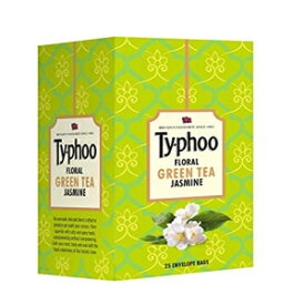 Typhoo グリーン ジャスミン ティー、25 ティーバッグ Typhoo Green Jasmine Tea, 25 Tea Bags