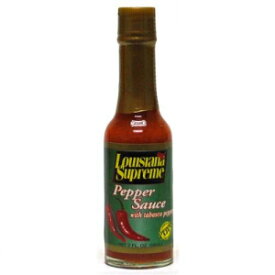 ペッパーソース Louisiana Supreme Pepper Sauce