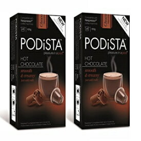 ネスプレッソ オリジナルライン互換カプセル ホットチョコレート ホットココア ポッド - スムース＆クリーミー - 20 ポッドパッケージ Nespresso Original Line Compatible Capsules Hot Chocolate Hot Cocoa Pods - Smooth & Creamy - 20 Pod P