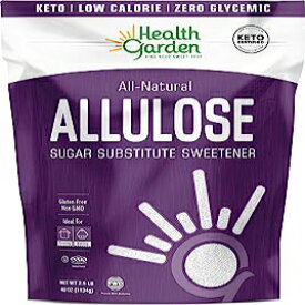 Health Garden アルロース甘味料 - グルテンおよびシュガーフリー - 正味炭水化物ゼロ - 非遺伝子組み換え - コーシャ - ケトフレンドリー (2.5 ポンド) Health Garden Allulose Sweetener - Gluten and Sugar Free - Zero Net Carb - Non G