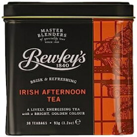 ビューリーズ アイリッシュ アフタヌーン ティー 缶 30 個 Bewley's Irish Afternoon Tea Tin, 30-Count