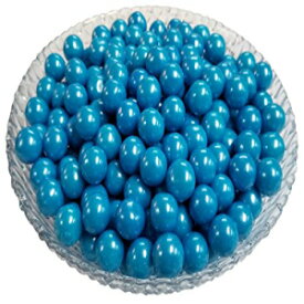 ミニグリマーガムボール 0.5 インチ (ブルー、2 ポンド) Mini Glimmer Gumballs 0.5 Inch (Blue, 2 Pounds)