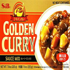 S&B ゴールデンカレーソースミックス、マイルド、7.8オンス (5個パック) S&B Golden Curry Sauce Mix, Mild, 7.8-Ounce (Pack of 5)