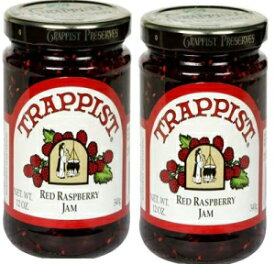 トラピスト マーマレード プリザーブ 12 オンス 2 パック (レッド ラズベリー) Trappist Marmalade Preserves 12 Ounce Pack Of 2 (Red Raspberry)