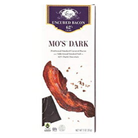 ヴォージュ オー ショコラ Mo's ダーク チョコレート ベーコン バー、3オンス Vosges Haut-Chocolat Mo's Dark Chocolate Bacon Bar, 3oz