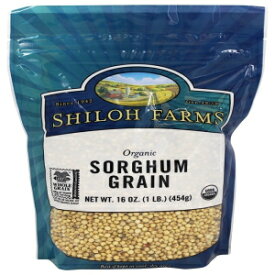Shiloh Farms - 有機ソルガム粒 - 16 オンス Shiloh Farms - Organic Sorghum Grain - 16 Ounce