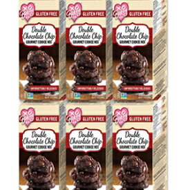 XOベーキンググルメダブルチョコレートチップクッキーミックス（ケース6） XO Baking Co. XO Baking Gourmet Double Chocolate Chip Cookie Mix (Case of 6)