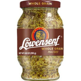 Lowensenf 全粒マスタード、8.8 オンス Lowensenf Whole Grain Mustard, 8.8 oz