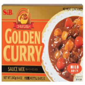 S&B ゴールデンカレーソースミックス マイルド、8.4オンス (10個パック) S&B Golden Curry Sauce Mix Mild, 8.4-Ounce (Pack of 10)
