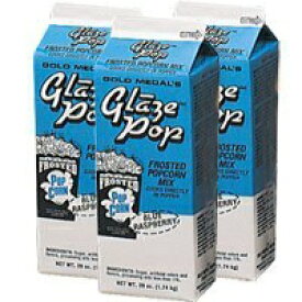 ブルーラズベリーグレーズポップ、12～28オンス カートン/ケース Blue Raspberry Glaze Pop, 12-28 oz. Cartons / Case