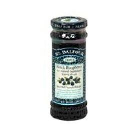 St Dalfour、フルーツスプレッドブラックラズベリー、10オンス St Dalfour, Fruit Spread Black Raspberry, 10 Ounce