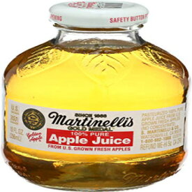 マルティネリス、ジュースアップルシングル、10液量オンス Martinelli's Martinellis, Juice Apple Single, 10 Fl Oz