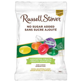 ラッセル・ストーバー フルーツ詰め合わせ 砂糖不使用 ハードキャンディー 150g/5.3オンス カナダから輸入 Russell Stover Assorted Fruits No Sugar Added Hard Candies 150g/5.3oz Imported from Canada