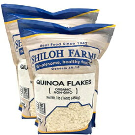 Shiloh Farms - オーガニック キノア フレーク 16 オンス - 2 パック Shiloh Farms - Organic Quinoa Flakes 16 ounce - 2 Pack