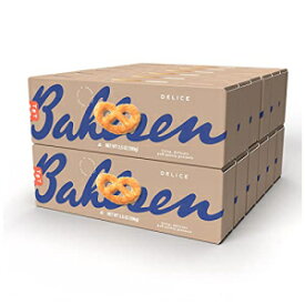 Bahlsen Delice Cookies (12 箱) - 甘くて繊細なバターのようなパイ生地をひねり、軽いサクサクの層を加えたもの - 3.5 オンスの箱 Bahlsen Delice Cookies (12 boxes) - Sweet & delicate, buttery puff pastry twists with light crispy l