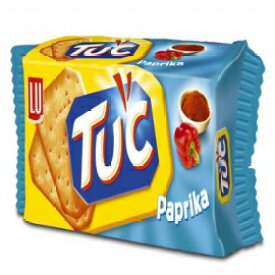 Tuc スナック クラッカー - パプリカ風味 (100 gr) [5 個パック] Tuc Snack Crackers - Flavour Paprika (100 gr) [PACK OF 5]