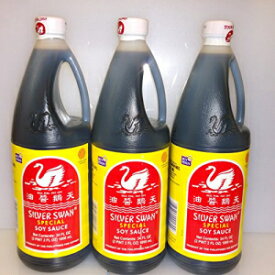 シルバースワン 特製しょうゆ 1000ml 3本パック Silver Swan Special Soy Sauce 34 fl oz (1000 ml) - 3 bottle pack