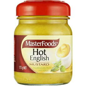 マスターフーズ ホットイングリッシュマスタード 175g Masterfoods Hot English Mustard 175g