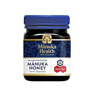 }kJwX UMF 10+/MGO 263+ }kJnj[ (250g/8.8IX)AX[p[t[hAj[W[hY̖{̐I Manuka Health UMF 10+/MGO 263+ Manuka Honey (250g/8.8oz), Superfood, Authentic Raw Honey from New Zealand