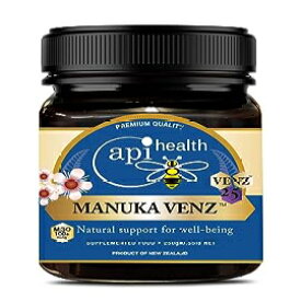 マヌカハニー-ハチ毒250gのマヌカハニー ApiHealth Manuka VENZ - Manuka Honey with Bee Venom 250g