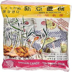Ting Ting Jahe ジンジャー キャンディ、4.4 オンス、4 個パック Ting Ting Jahe Ginger Candy, 4.4 ounces, pack of 4