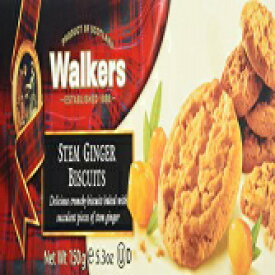 ウォーカーズ ステム ジンジャー クッキー - 5.3 オンス - 2 パック Walkers Stem Ginger Cookies - 5.3 oz - 2 pk