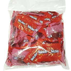 Twizzlers Twists ストロベリー風味のラップキャンディー 2 ポンドバッグ - 個別包装 Twizzlers Twists Strawberry Flavored Wrapped Candy 2 Pound Bag - Individually Wrapped