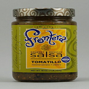 Frontera Foods Inc. TTAg}eB[A~fBAA16IX (6pbN) Frontera Foods Inc. Salsa, Tomatillo, Medium, 16-Ounce (Pack of 6)