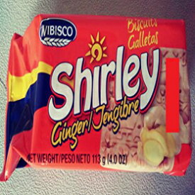 シャーリー ジンジャー ビスケット - 3.7 オンス - 4 パック Shirley Ginger Biscuits - 3.7 Oz - 4 Pack